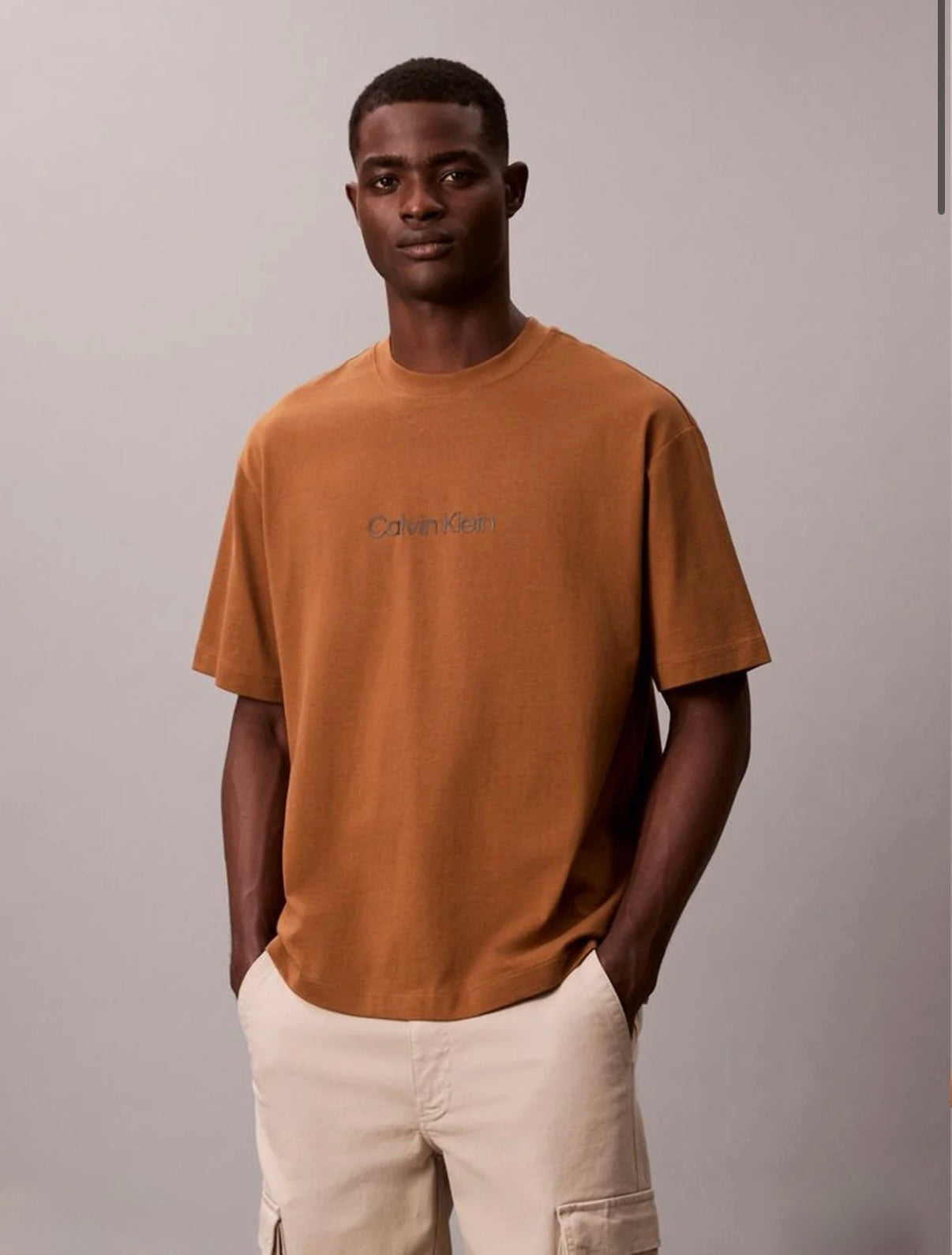 CALVIN KLEIN PRINTED T-SHIRT