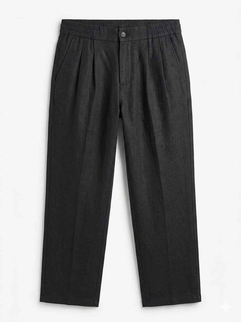 LORO PIANA LINEN RELAXED TROUSER