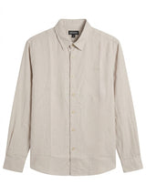 ZEGNA BASIC LINEN SHIRT