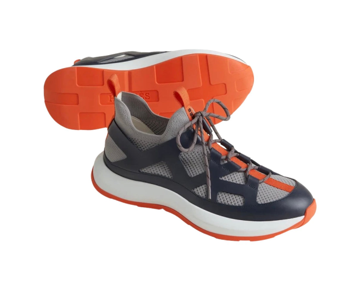 Hermès Katana Sneakers Knit Calfskin