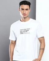 CALVIN KLEIN PRINTED T-SHIRT