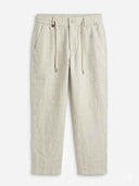 LORO PIANA RELAXED WITH METAL LOGO PANT