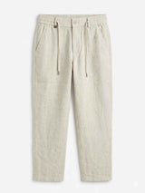 LORO PIANA RELAXED WITH METAL LOGO PANT
