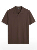 ZEGNA WOVEN POLO T-SHIRT