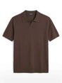 ZEGNA WOVEN POLO T-SHIRT