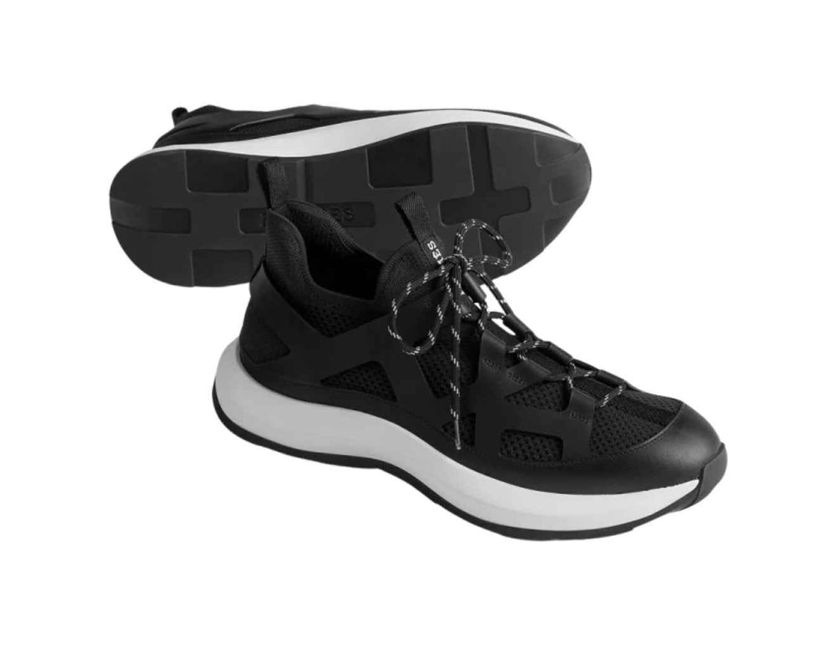 Hermès Katana Sneakers Knit Calfskin
