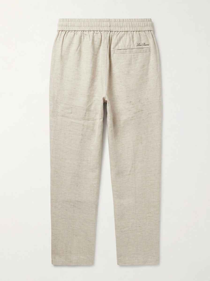 LORO PIANA LINEN RELAXED TROUSER