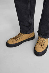 ZARA HIGH-TOP TRAINERS WITH TOPSTITCHING