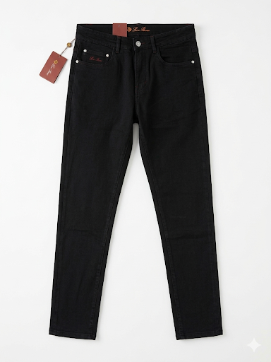 Loro Piana black denim jeans - Urban store