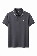 Emporio Armani quarter zipper polo