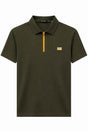 ZEGNA QUARTER ZIPPER POLO