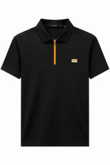 ZEGNA QUARTER ZIPPER POLO