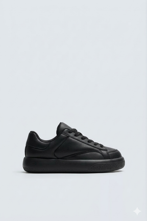 ZARA PADDED LACE-UP TRAINER - Urban store