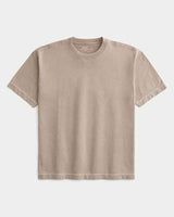 Hollister Boxy Heavyweight Cotton Camo Crew T-Shirt
