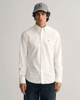 GANT REGULAR OXFORD SHIRT-WHITE