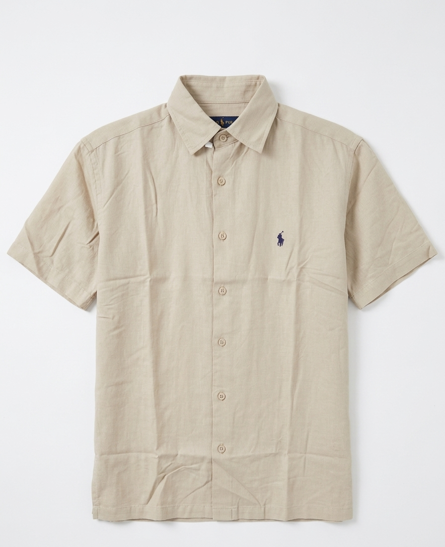 Polo Ralph Lauren Men’s Linen Short Sleeve Shirt & Linen Pants Set