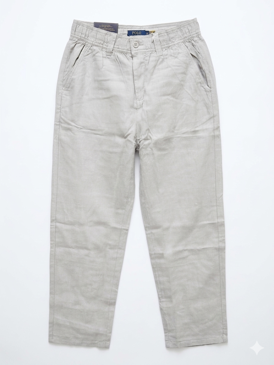 Polo Ralph Lauren Men’s Linen Short Sleeve Shirt & Linen Pants Set - Urban store