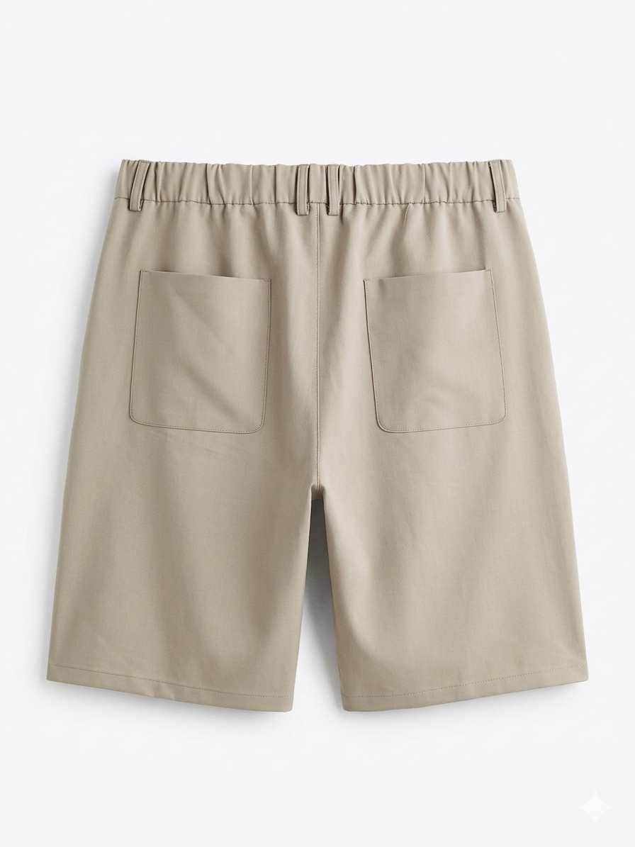 BERSHKA WIDE JOGGER SHORTS - Urban store