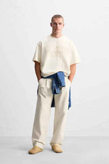 ZARA STITCHED T-shirt