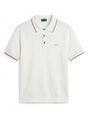ZEGNA WOVEN POLO WITH BUTTON T-SHIRT - Urban store
