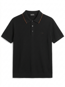 ZEGNA WOVEN POLO WITH BUTTON T-SHIRT - Urban store