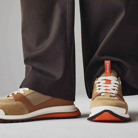 HERMES LEADER SNEAKERS