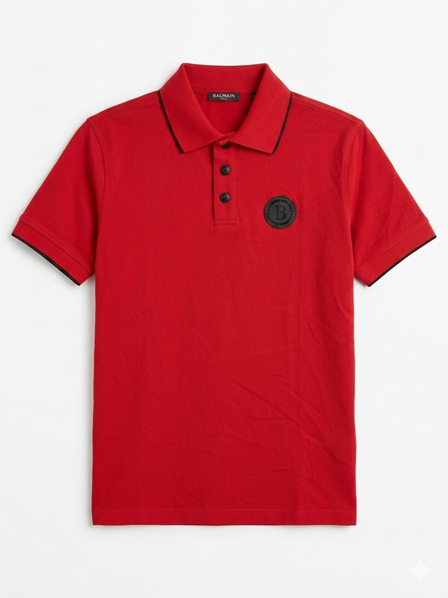 BALMAIN PARIS POLO T-SHIRT - Urban store