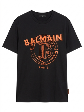 BALMAIN PARIS ROUND REGULAR T-SHIRT - Urban store