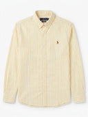POLO RALPH LAUREN STRIPED WITH BEIGE LOGO SHIRT