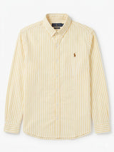 POLO RALPH LAUREN STRIPED WITH BEIGE LOGO SHIRT