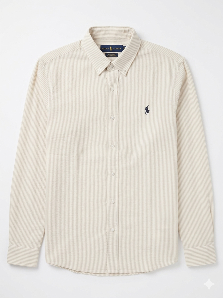 POLO RALPH LAUREN STRIPED OXFORD SHIRT