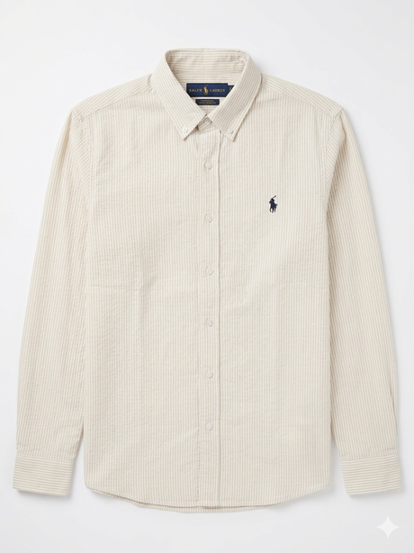 POLO RALPH LAUREN STRIPED OXFORD SHIRT
