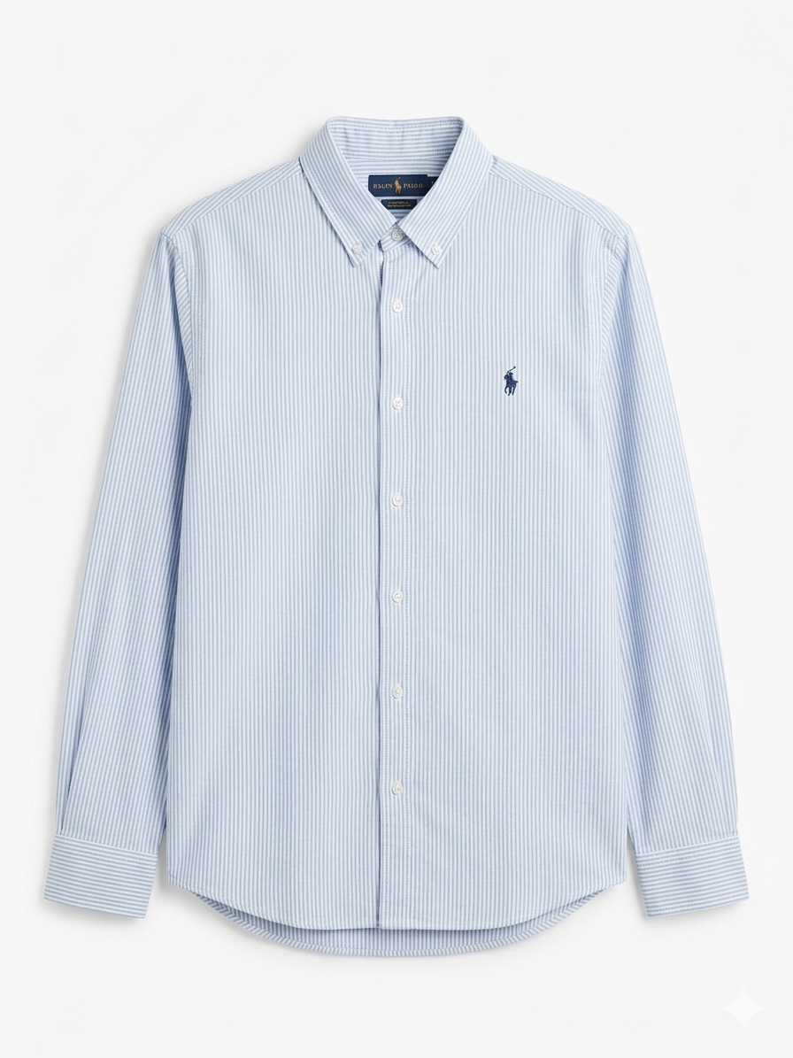 POLO RALPH LAUREN STRIPED OXFORD SHIRT