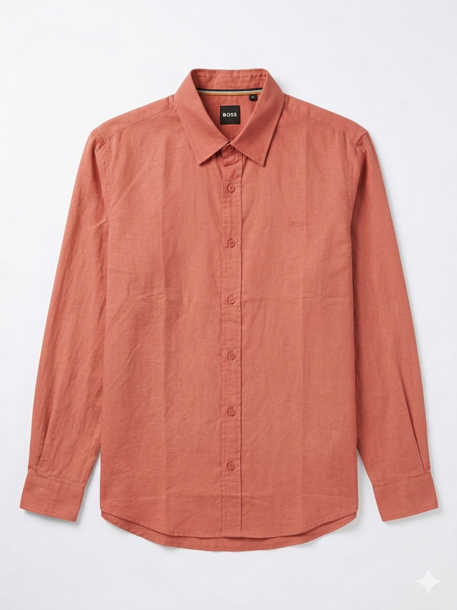BOSS BASIC LINEN SHIRT