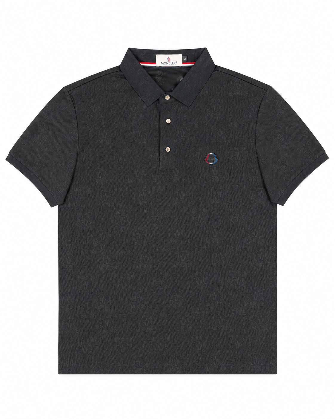MONCLER FULL COVER POLO SHIRT