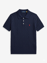 POLO RALPH LAUREN CABLE KNIT T-SHIRT