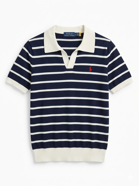 POLO RALPH LAUREN FINE KNIT STRIPE T-shirt