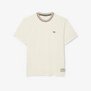 LACOSTE French Made Stripe Neck T-shirt