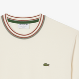 LACOSTE French Made Stripe Neck T-shirt