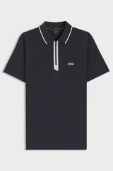 BOSS WITH ZIP PLACKET T-shirt