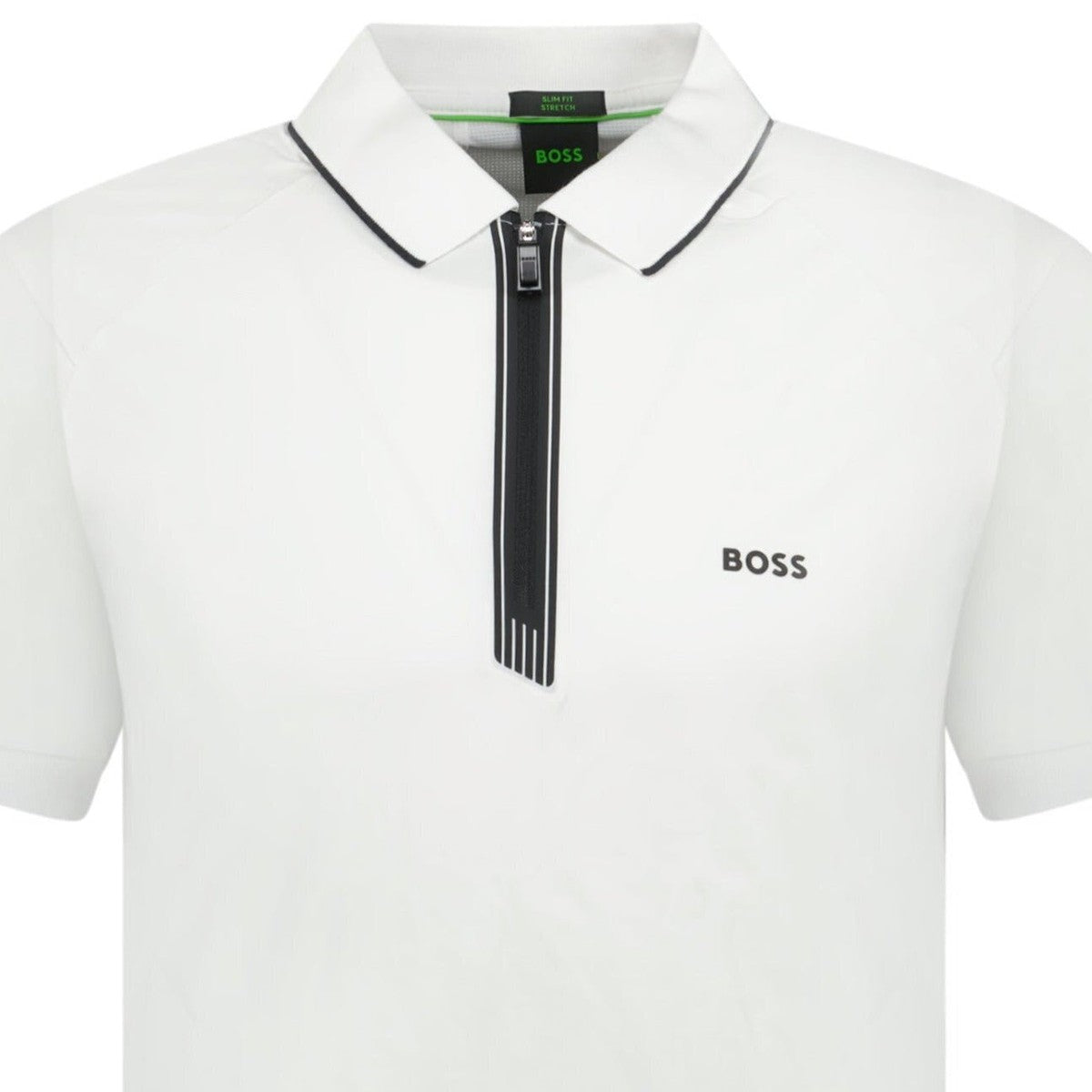 BOSS WITH ZIP PLACKET T-shirt