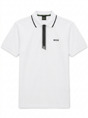 BOSS WITH ZIP PLACKET T-shirt