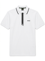 BOSS WITH ZIP PLACKET T-shirt