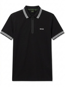 BOSS WITH ZIP PLACKET T-shirt
