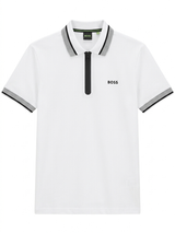 BOSS WITH ZIP PLACKET T-shirt