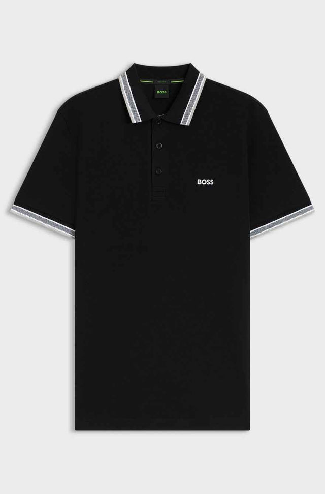 BOSS PADDY POLO SHIRT IN COTTON PIQUÉ