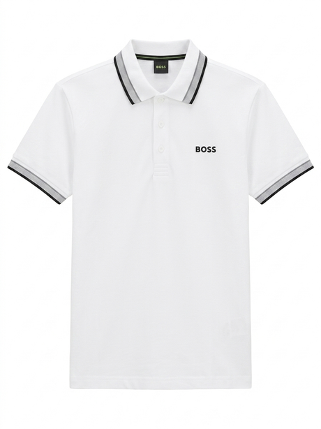 BOSS PADDY POLO SHIRT IN COTTON PIQUÉ
