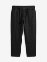 BOSS LINEN BLEND TROUSERS