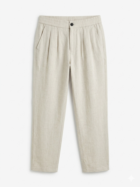 LORO PIANA LINEN RELAXED TROUSER