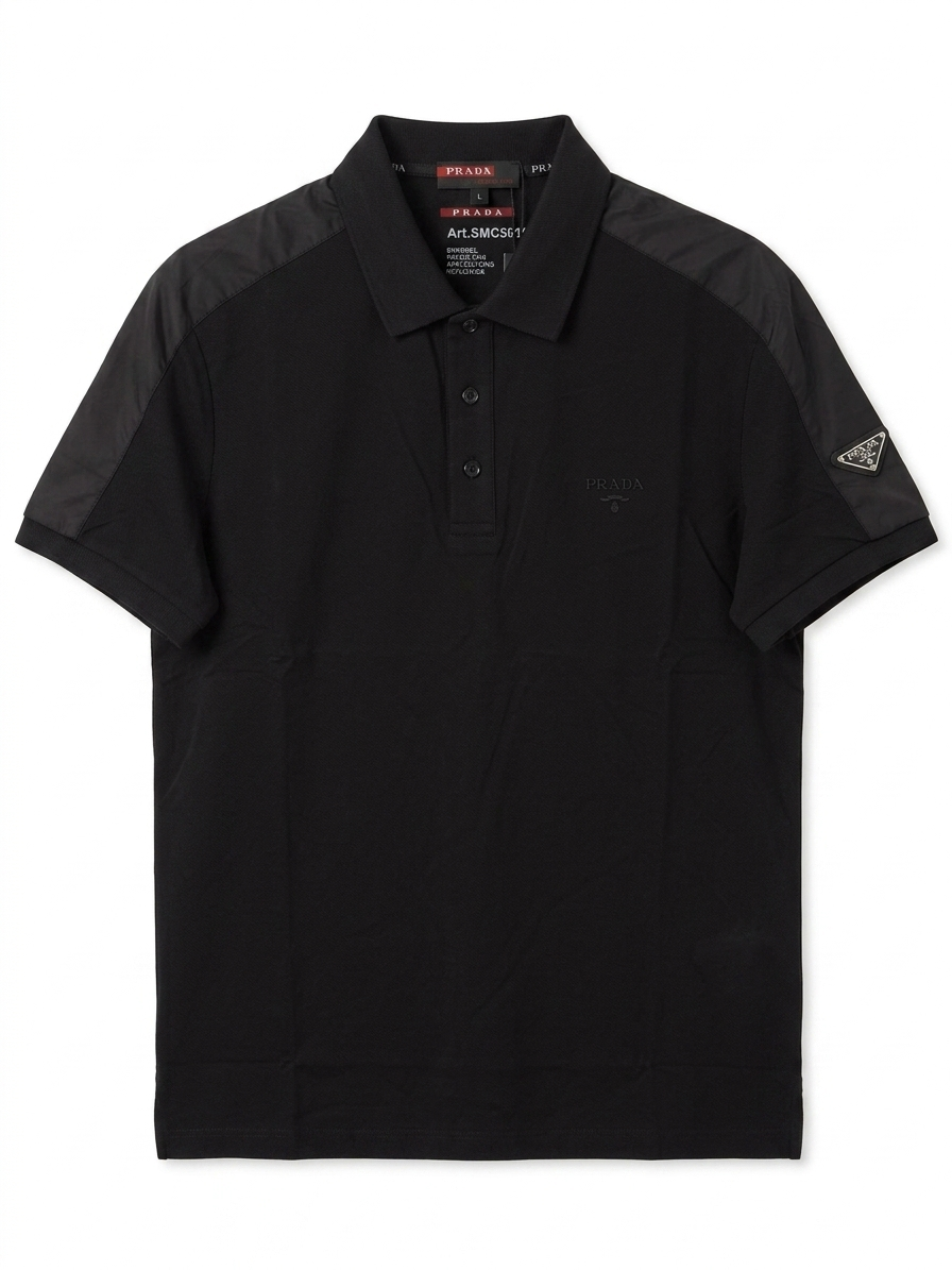 PRADA PIQUE POLO T-shirt